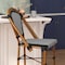 Flash Furniture NavyWhite PE Rattan Stacking Paris Stools, 2PK 2-SDA-AD642001-BS-BKWH-NAT-GG - alternate 3